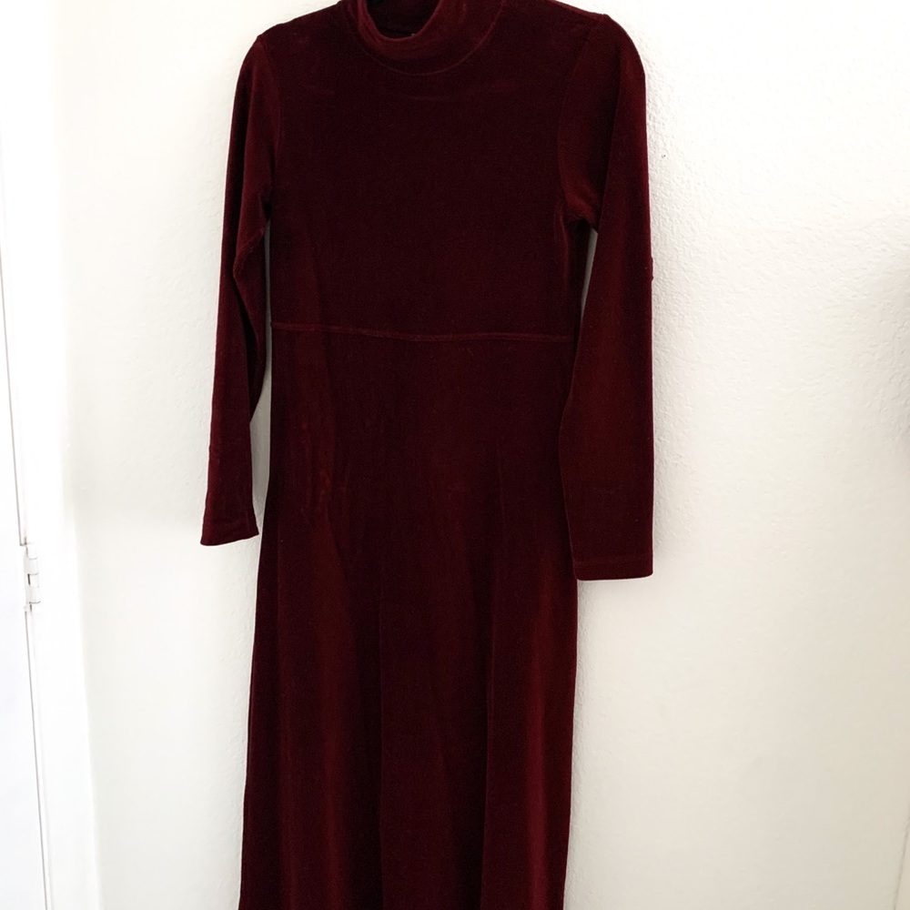 MIDI length sweater dress
